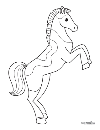 Horse coloring pages