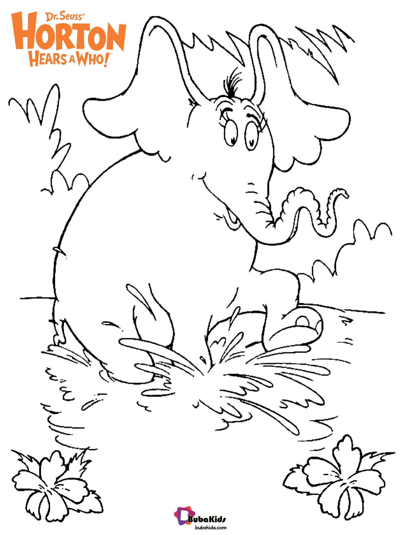 Horton hears a who coloring page dr seuss coloring bubakids cartoon coloring pages dr seuss coloring pages dr seuss coloring sheet