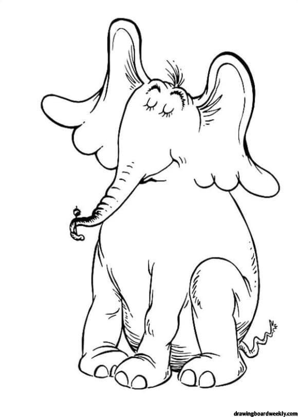 Horton hears a who coloring page dr seuss coloring pages dr seuss coloring sheet coloring pages inspirational