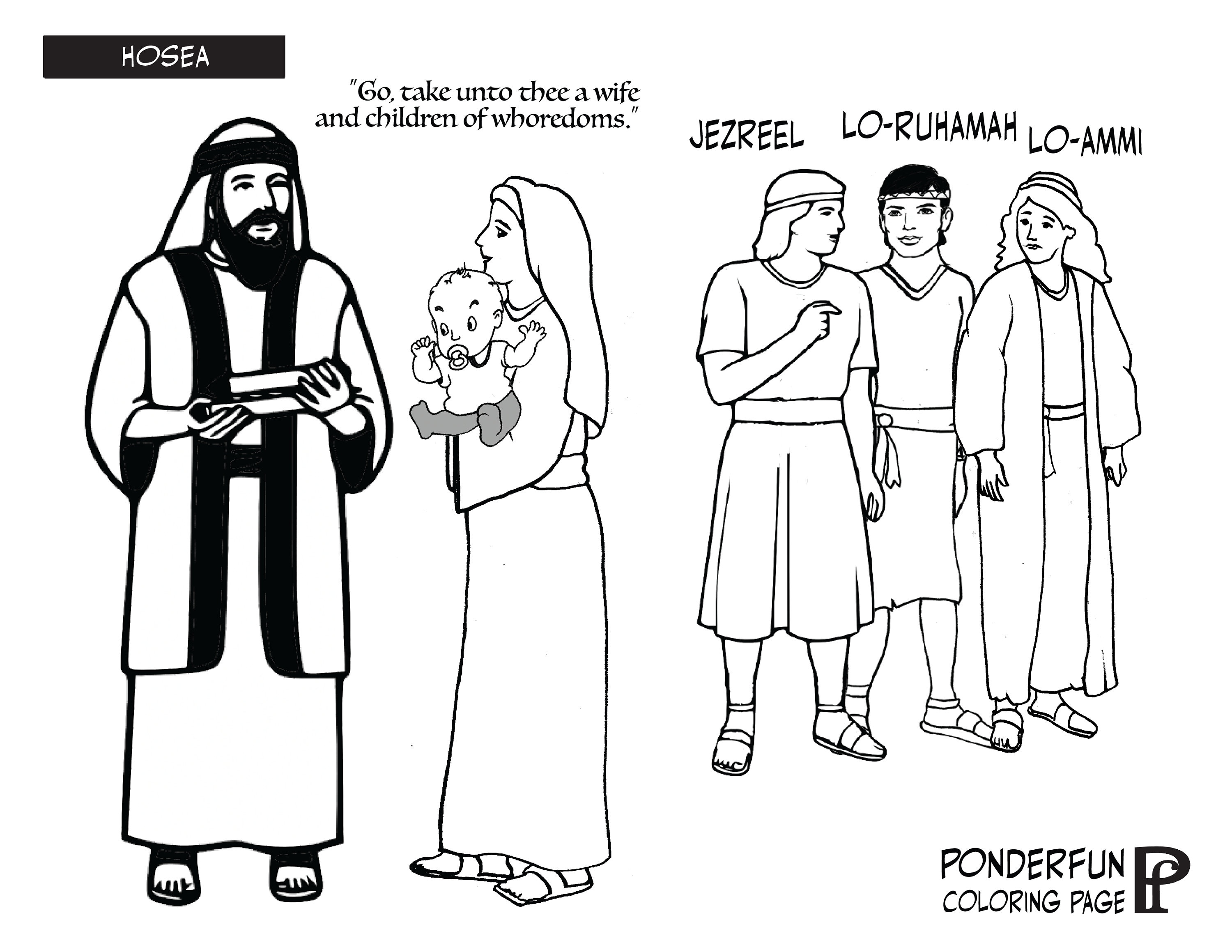 Ponderfun old testament hosea joel overview and script download now