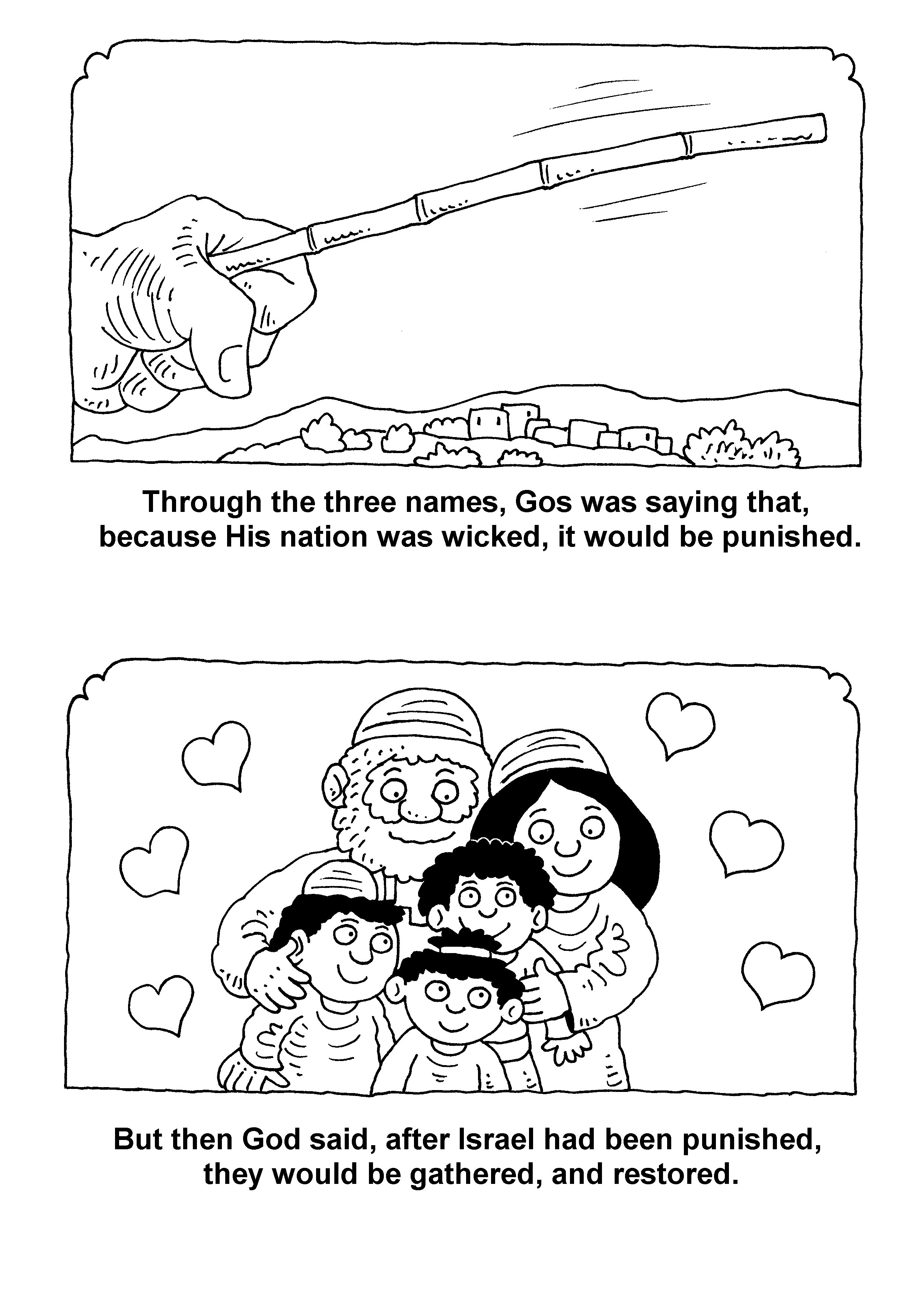 Biblebible story bookletshosea boys richard gunther â free christian resources