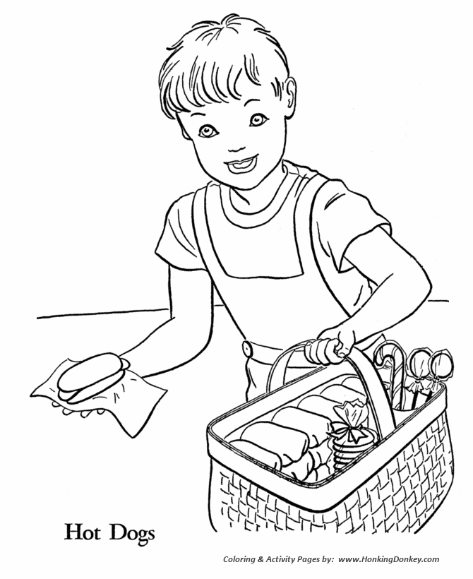 July th coloring pages