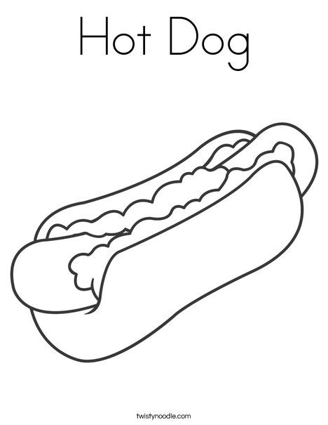 Pin by geri wallen on printables dog coloring page hot dogs food coloring pages