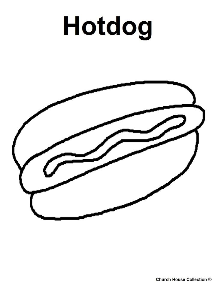 Chicago style hot dog pizza bites dog coloring page chicago style hot dog hot dog pizza