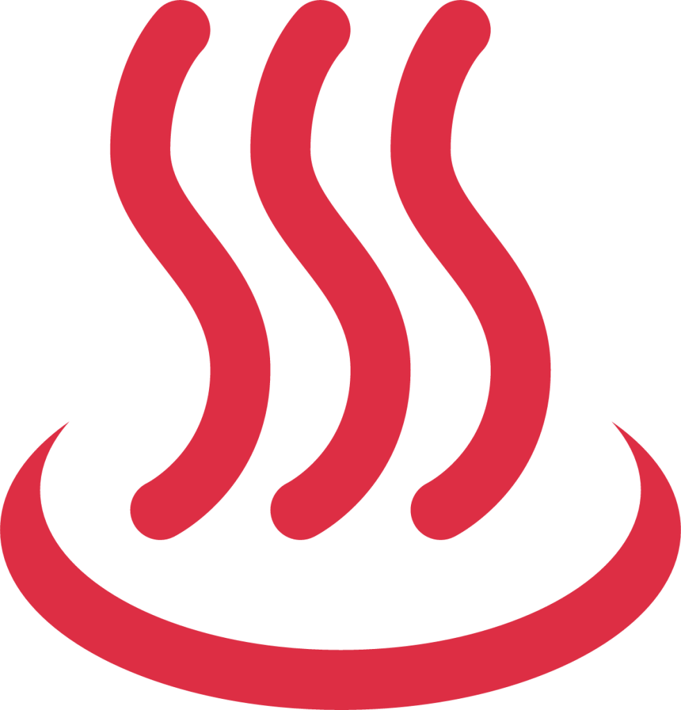 Hot springs emoji