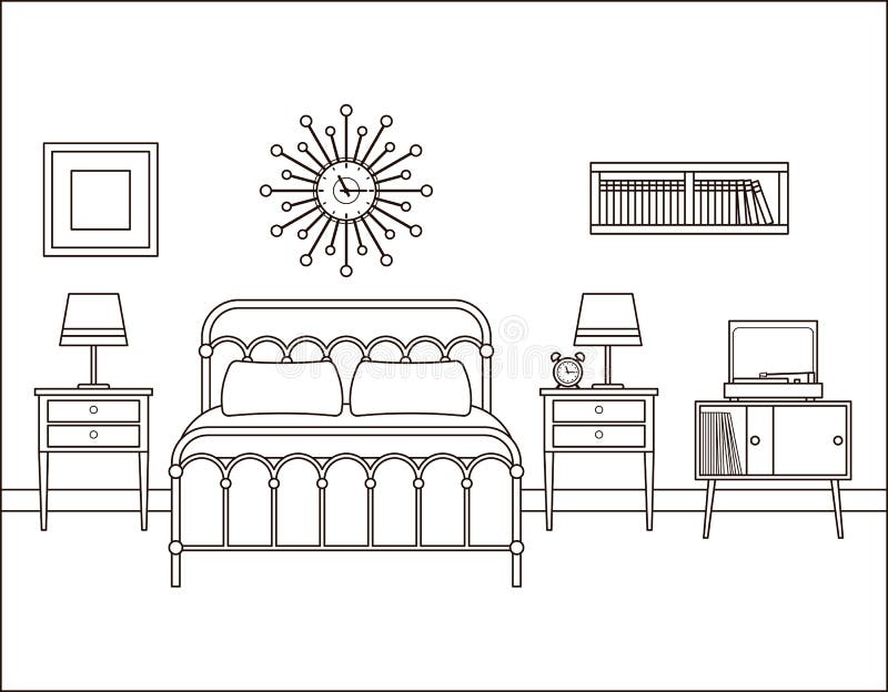 Hotel coloring page stock illustrations â hotel coloring page stock illustrations vectors clipart