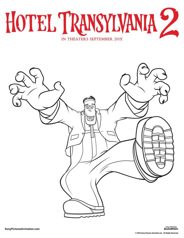 Totally free hotel transylvania printables hotel transylvania hotel transylvania colouring pages
