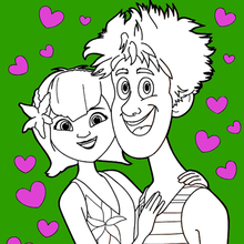 Hotel transylvania coloring pages