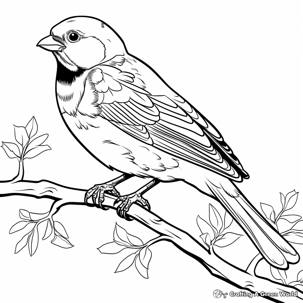 Audubon bird coloring pages
