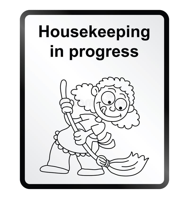 Housekeeping notice stock illustrations â housekeeping notice stock illustrations vectors clipart
