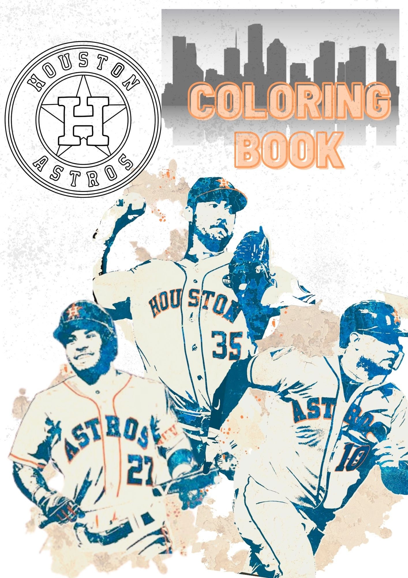 Astros coloring pages