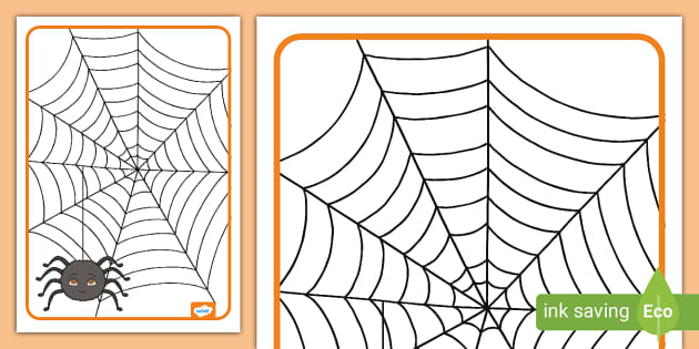 Finger gym a spider web cut out teacher made