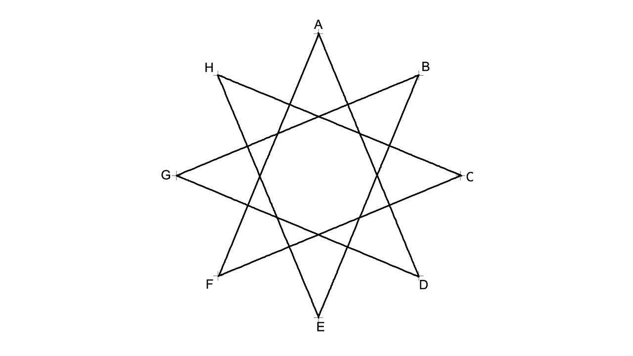 How to draw an eight pointed star drawing stars painted barn quilts drawings