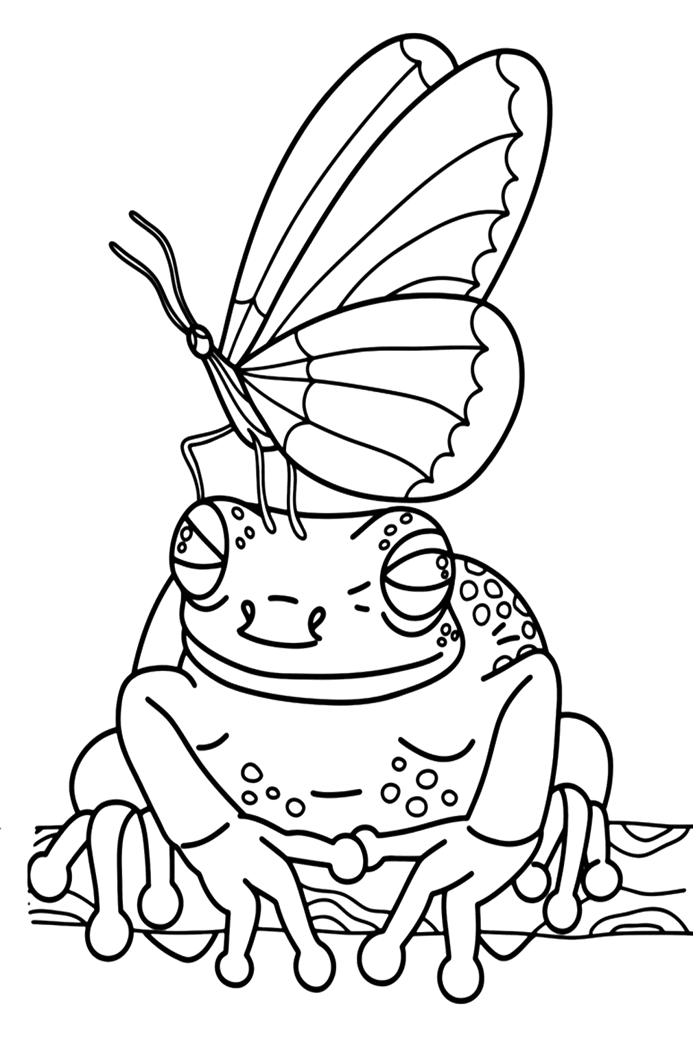 Cane toad coloring pages