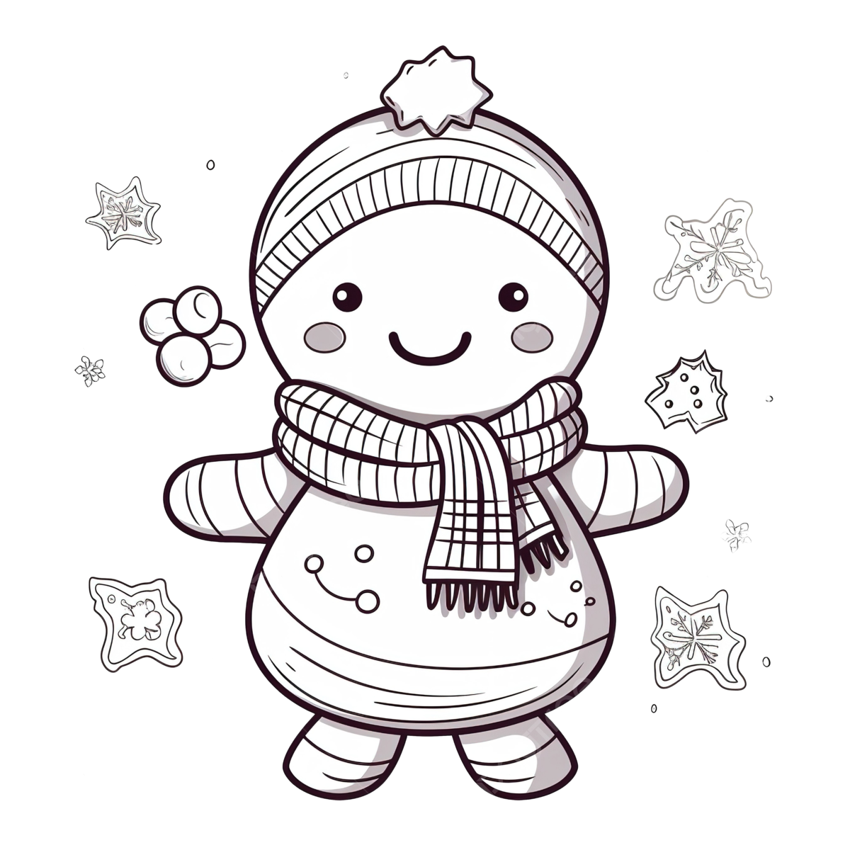 Merry christmas cute ginger cookie drawing sketch with scarf for coloring christmas drawing car drawing cookie drawing png transparent image and clipart for free download