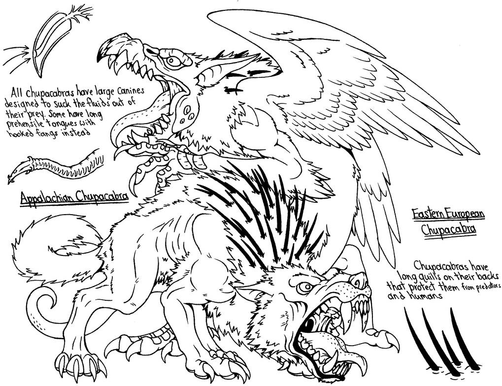 Appalachian and eastern european chupacabra ed by demongirl on