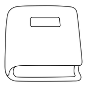 Closed book coloring page free printable coloring pages
