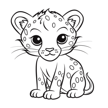 Leopard drawing png transparent images free download vector files