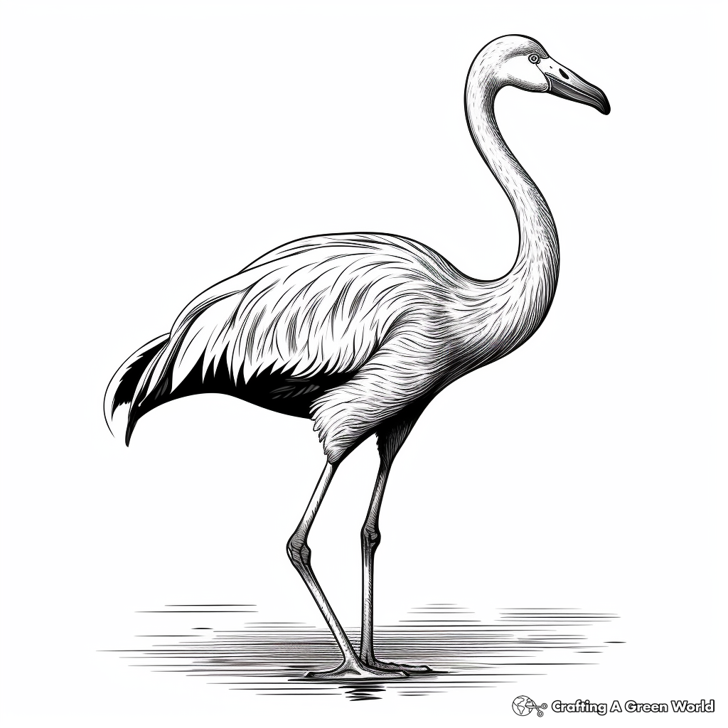 Realistic bird coloring pages