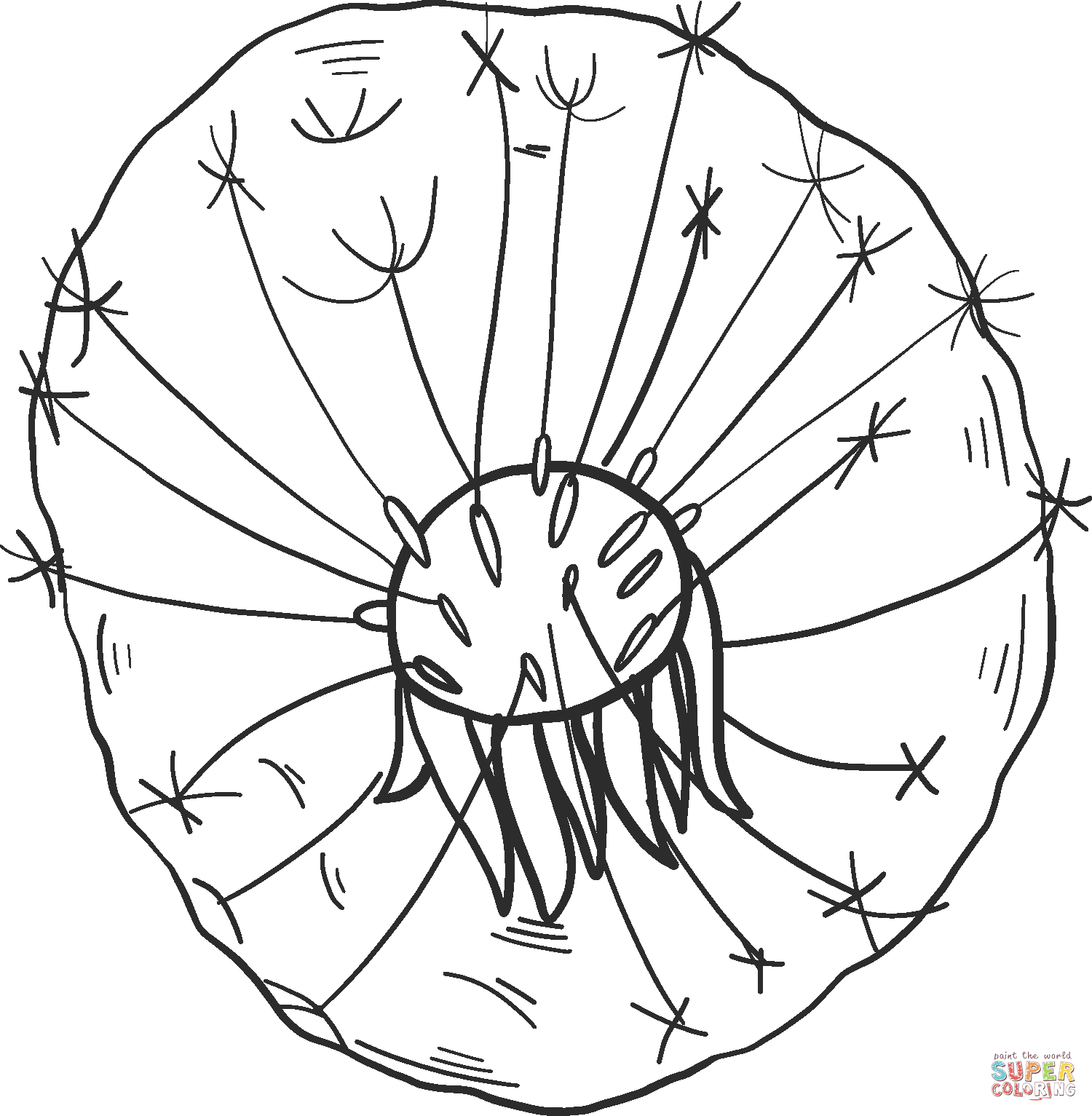 Dandelion puff coloring page free printable coloring pages