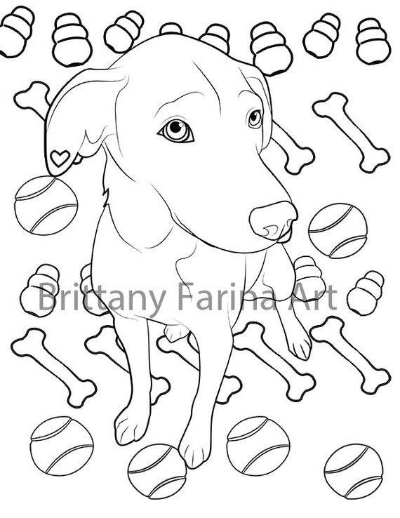 Dog coloring page coloring page dogs