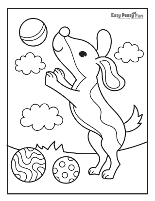 Dog coloring pages