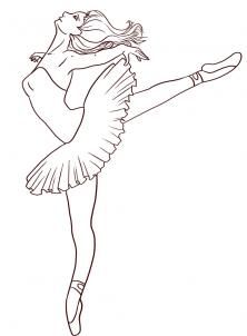 How to draw a ballerina step by step figures people free online drawing tutorial addeâ bailarina para pintar tutorial de dibujo bailarinas de ballet dibujo