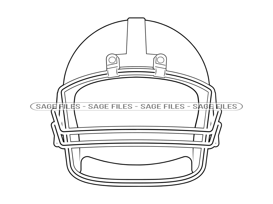 Football helmet outline svg football helmet clipart football helmet files for cricut football helmet cut files for silhouette pngdxf download now