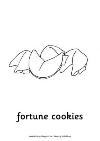 Fortune okies louring page new year loring pages fortune okie chinese new year kids