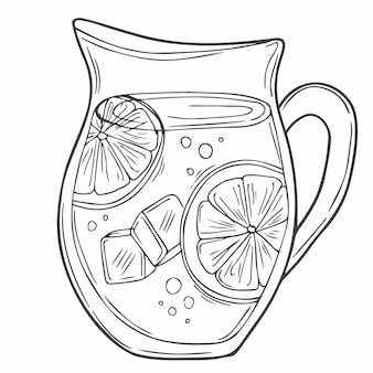 Lemonade coloring pages images