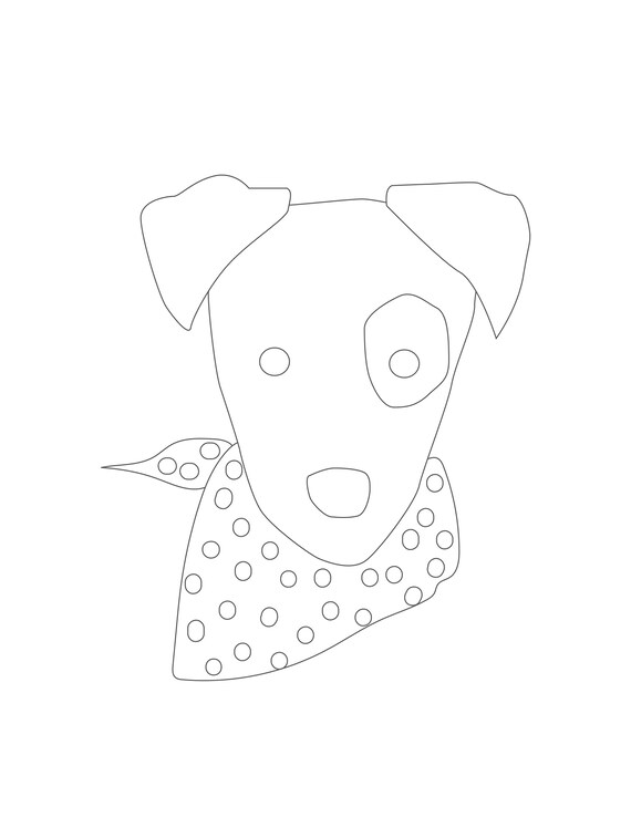 Halloween puppy dog faces coloring pages