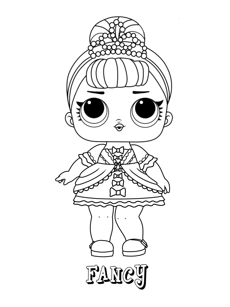 Lol surprise coloring pages print and color
