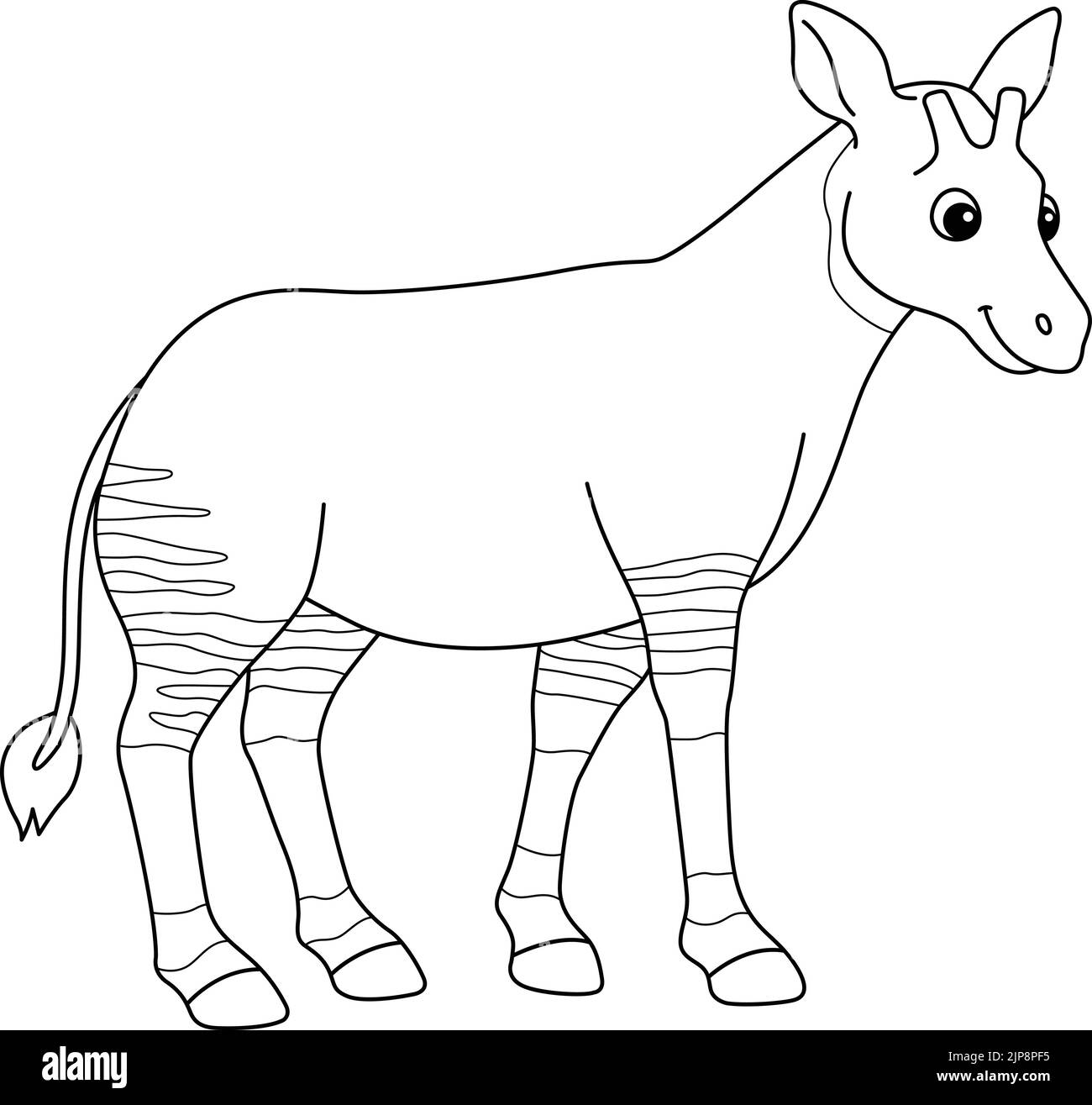 Illustration okapi hi