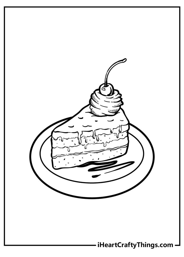 Cake colorg pages colorg pages free halloween colorg pages prtable flower colorg pages