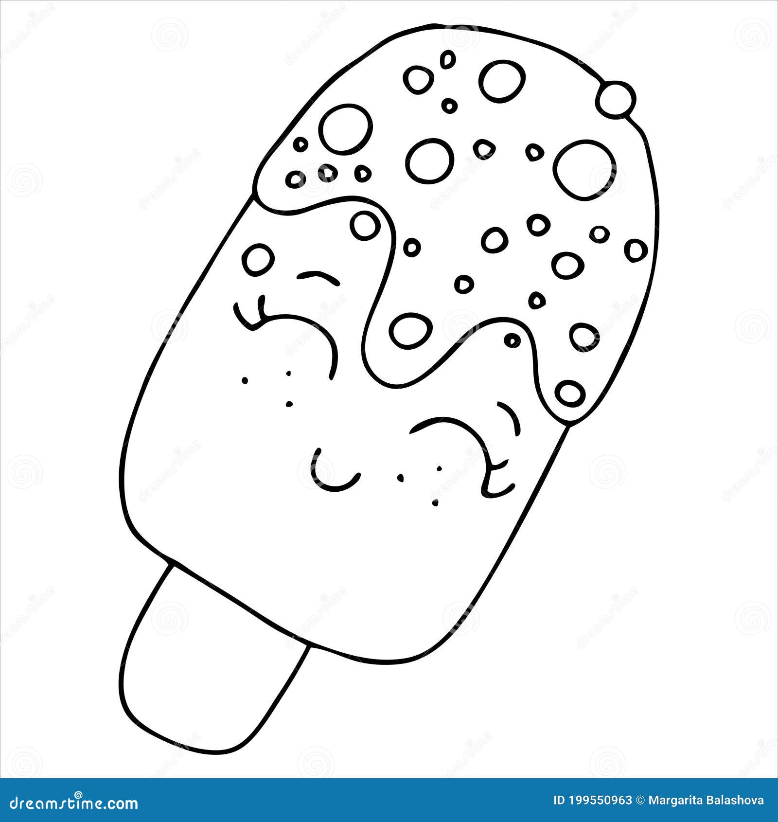 Popsicle coloring stock illustrations â popsicle coloring stock illustrations vectors clipart