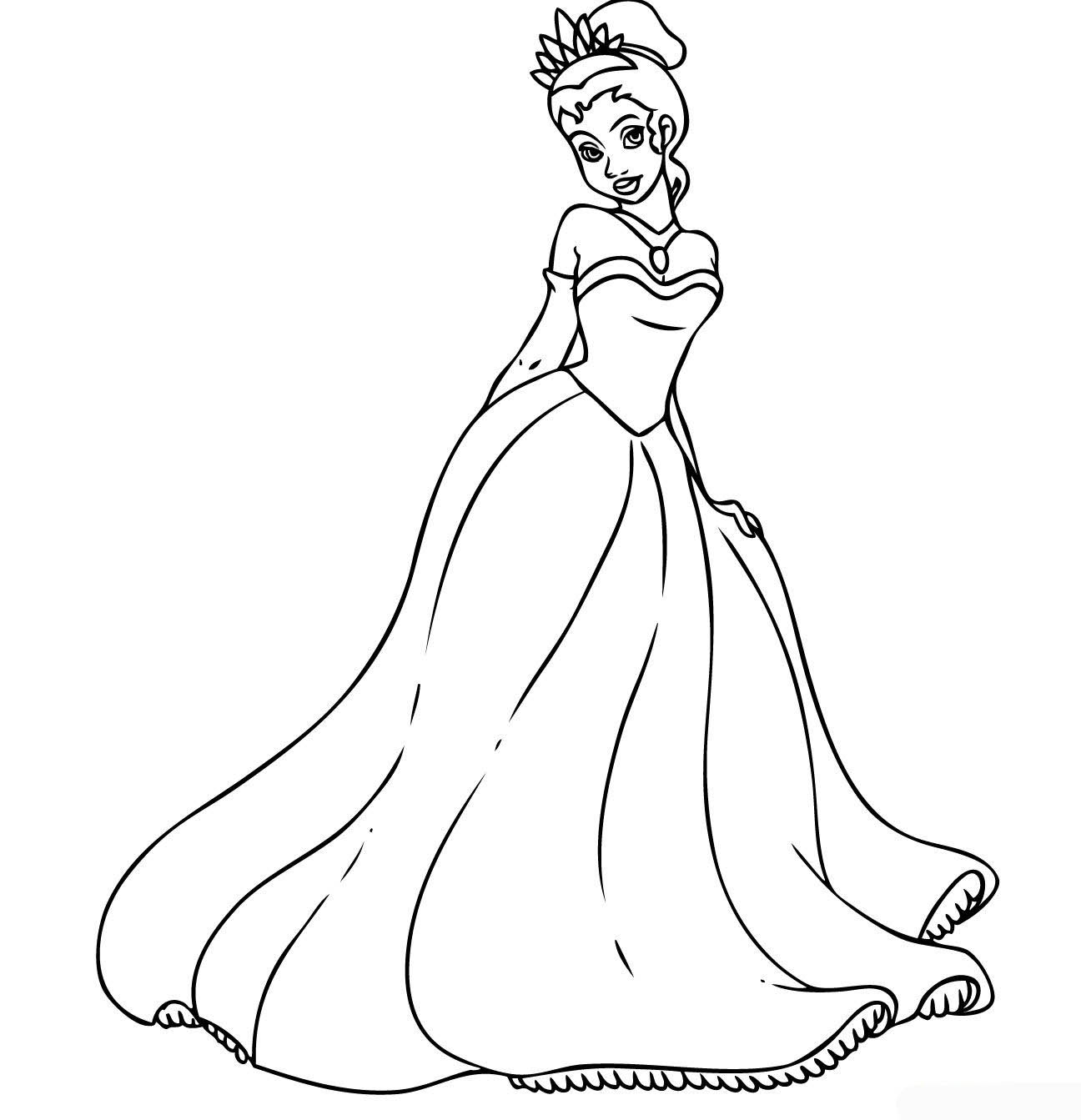 Princess coloring pages