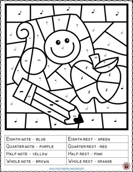 Music coloring pages school themed music coloring sheets tpt