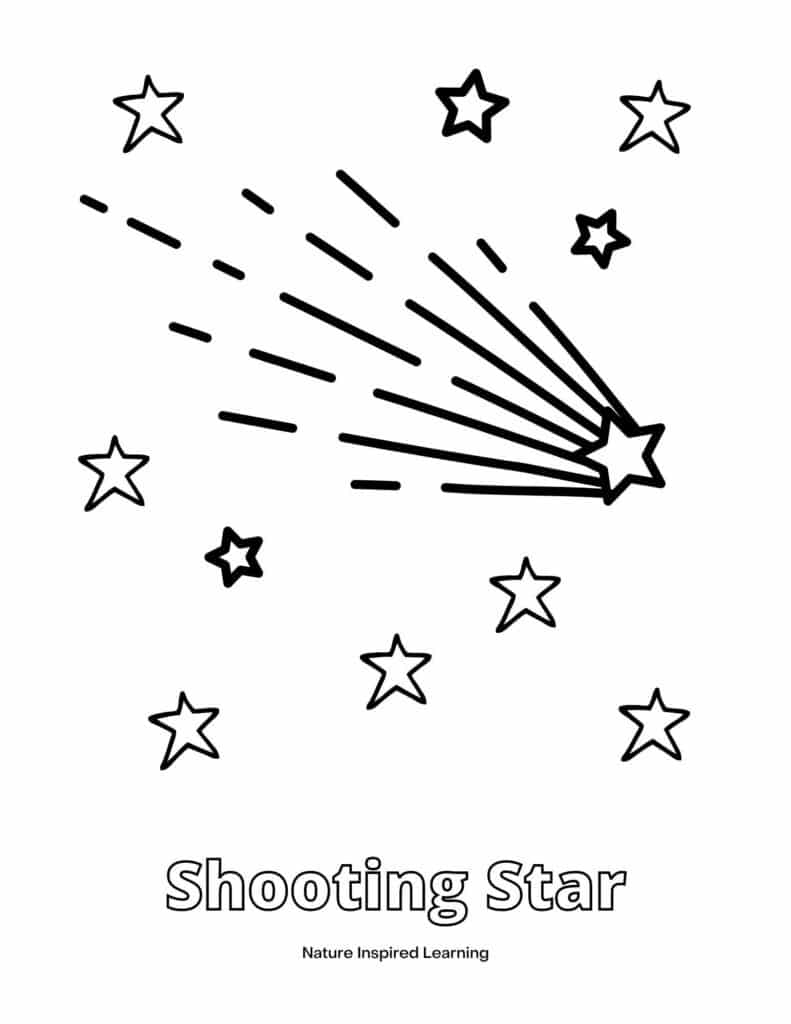 Printable star coloring pages for kids