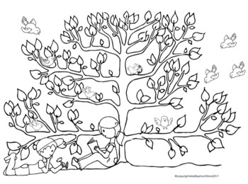 Earth day free coloring page