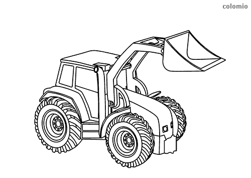Tractors coloring pages free printable tractor coloring sheets