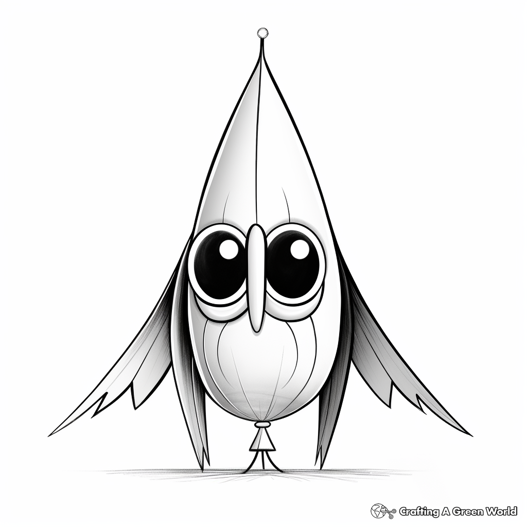 Vampire squid coloring pages