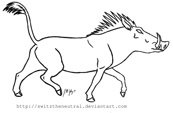 Warthog template by pinemartenartin on