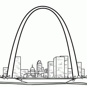 How to draw the gateway arch gateway arch step st louis gateway arch gateway arch landmarks art