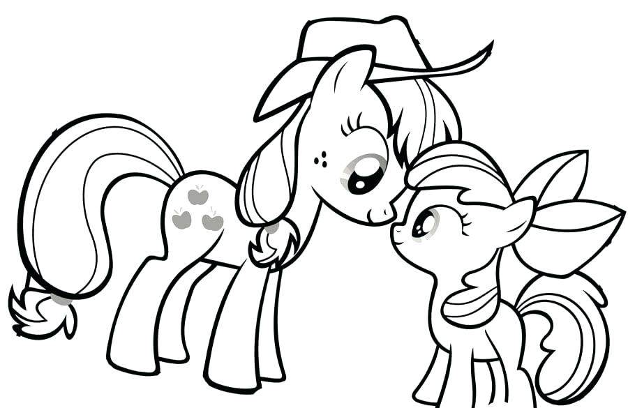 Applejack coloring pages