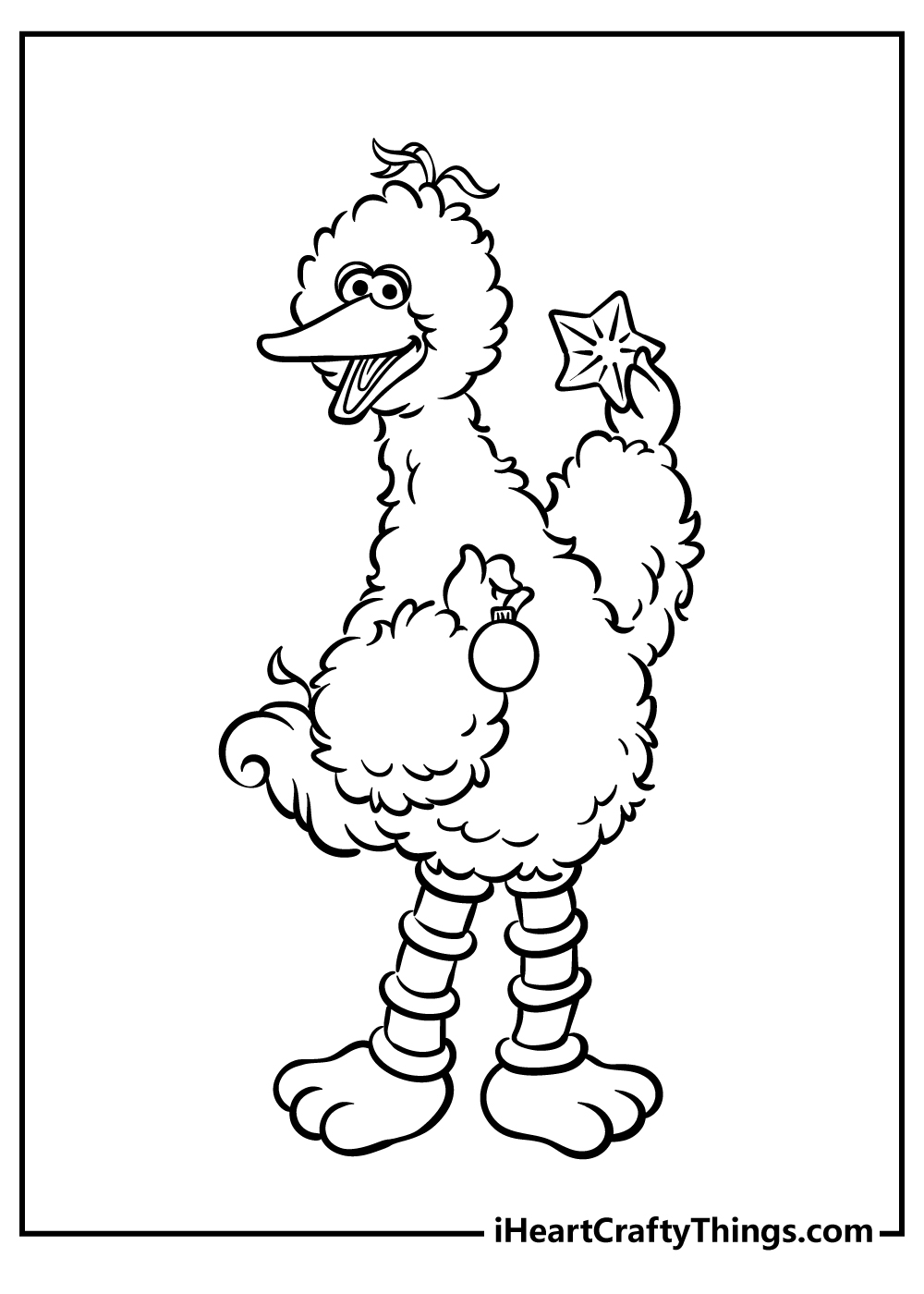 Big bird worksheet