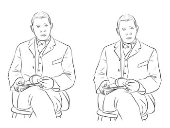 Booker t washington coloring picture by stevens social studies