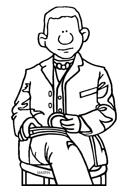 United clip art by phillip martin famous people from virginia