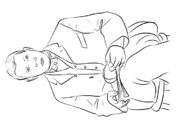 Booker t washington coloring picture by stevens social studies