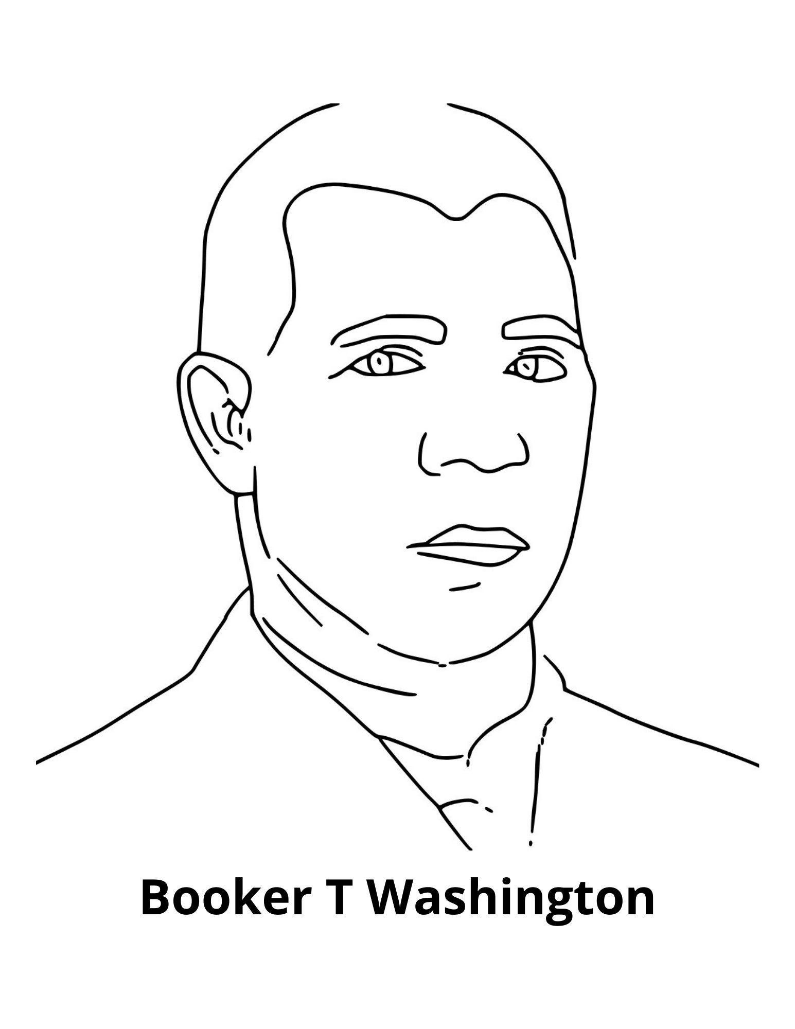 Booker t washington worksheets