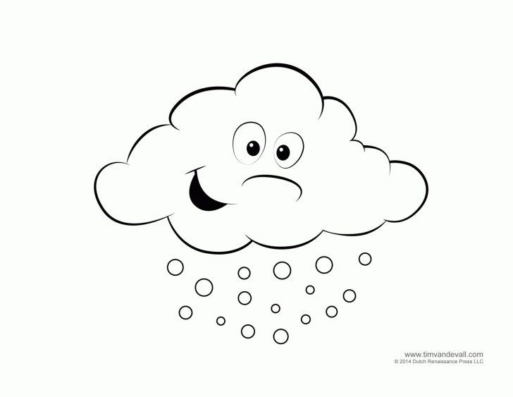 Amazing photo of cloud coloring page